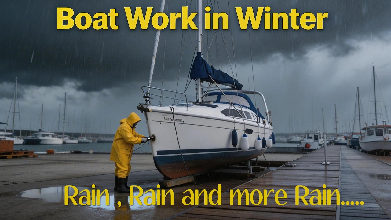 Winter Boat Work, Antifoul Done & A New Prop Incoming | Life as a Mug Sailor
