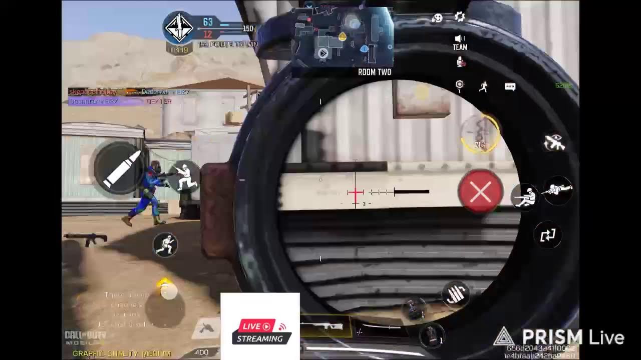 1v1 Challenge CODM LIVE STREAMING