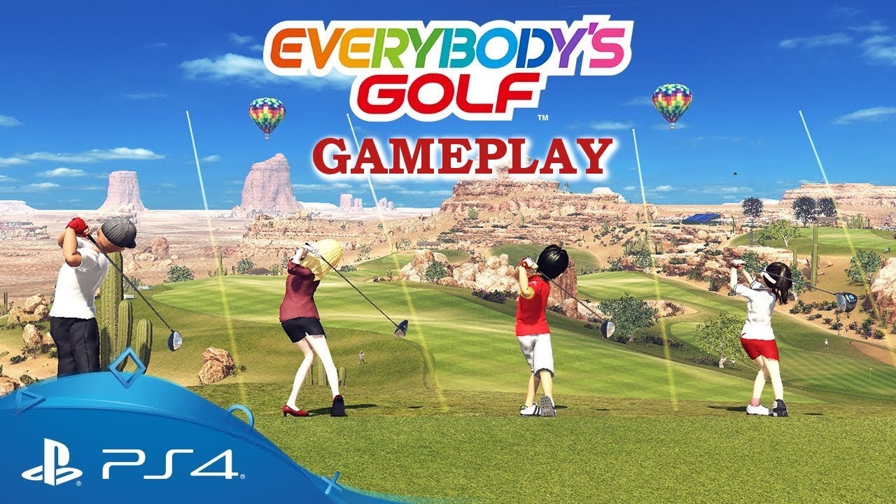 Everybody's Golf - gameplay (PlayStation 4) - Ekspert Ceneo