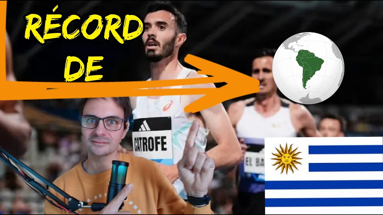 Santiago Catrofe 🚀😱de URUGUAY Récord Sudamericano 5 mil metros LIGA DE DIAMANTE 2025