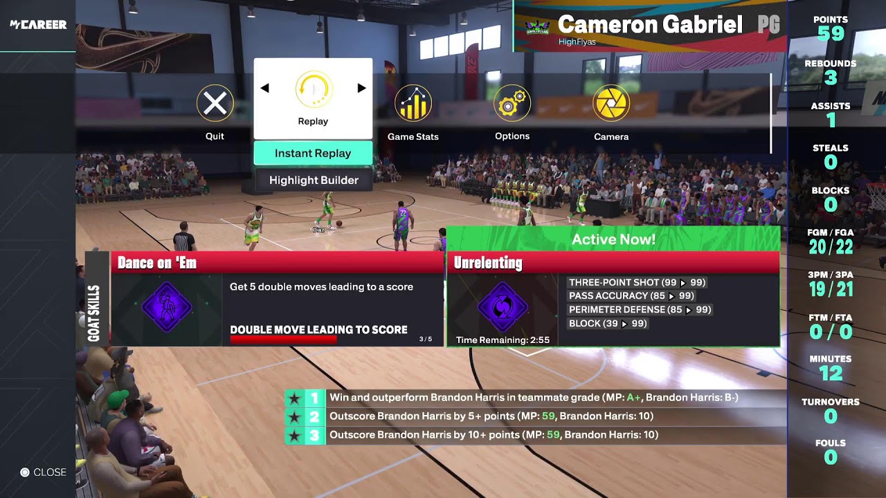 First time with 99 3pt 😈 part 2