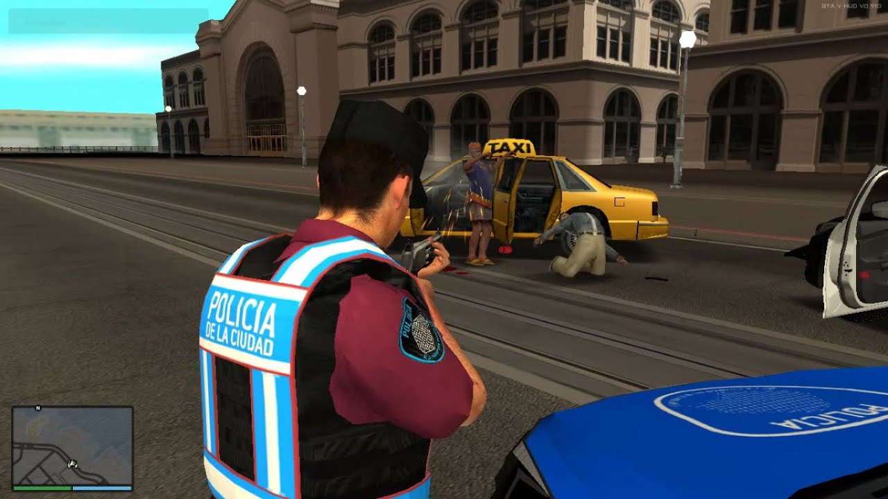 POLICEMOD: POLICIA DE LA CIUDAD GTA SA