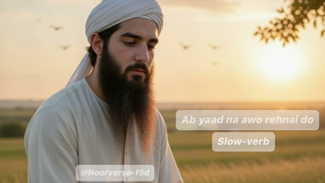|| Ab Yaad Na Aao Rehne Do Slowed and Reverb Nasheed ||  #nasheed #nasheedwithoutmusic #lofi 