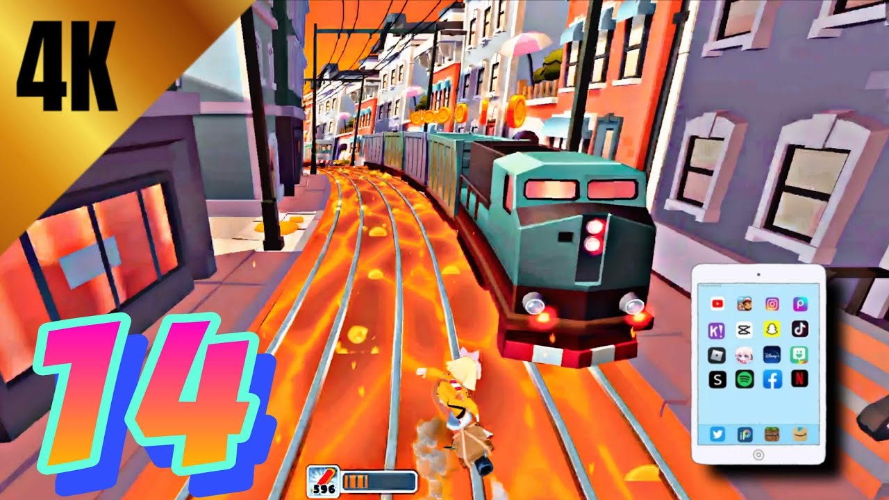Subway surfers Subway City Gameplay Walkthrough Part 14 -  ( PC ) 4k60FPS