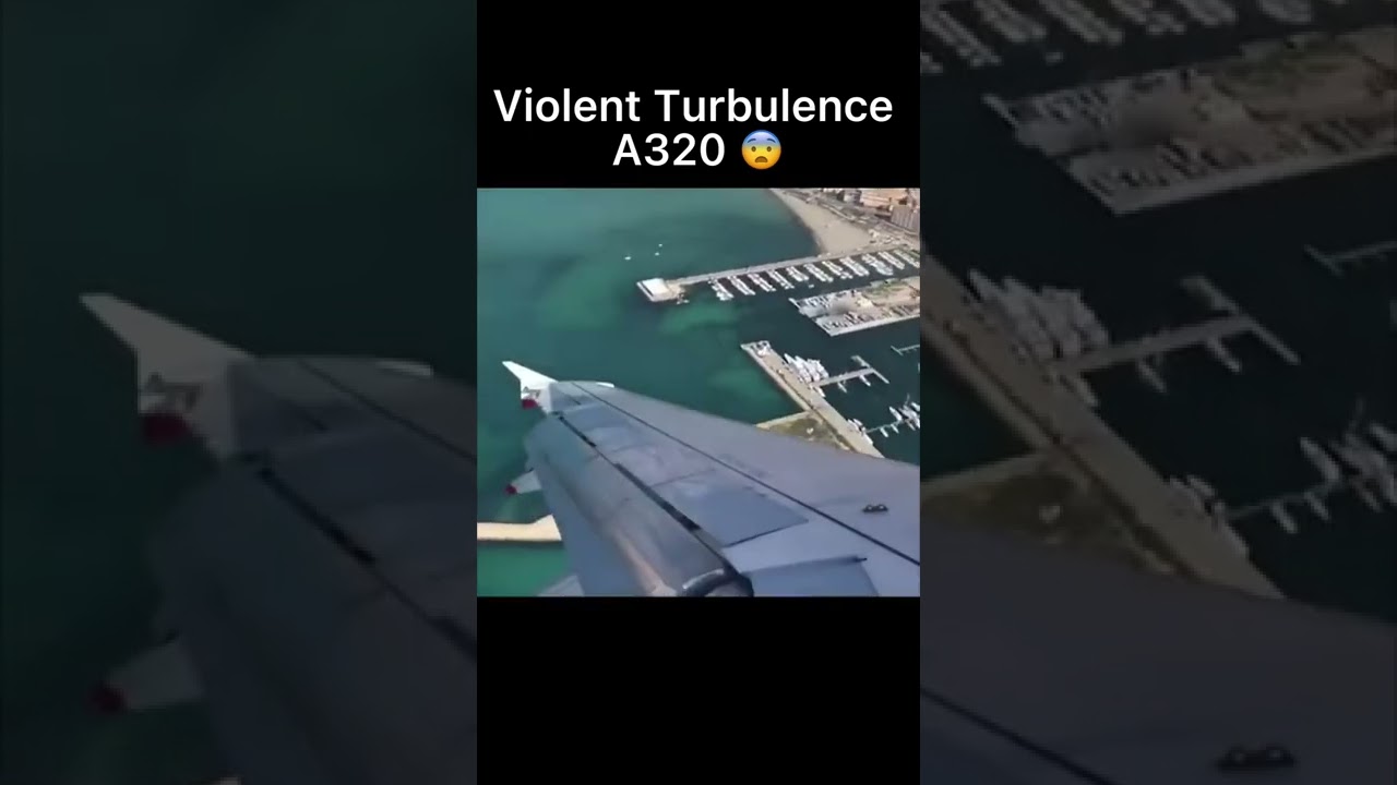Most Scary Plane Turbulence Ever !