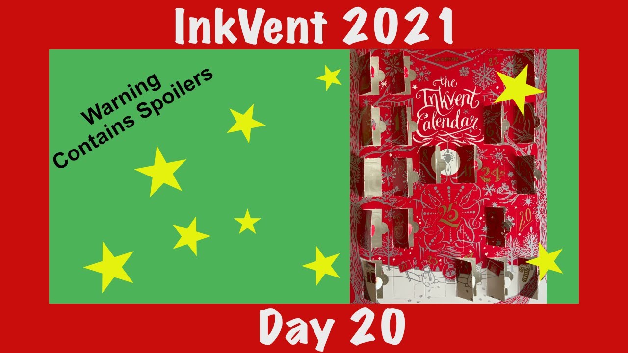 Diamine Inkvent 2021 - Day 20 - Pink Ice