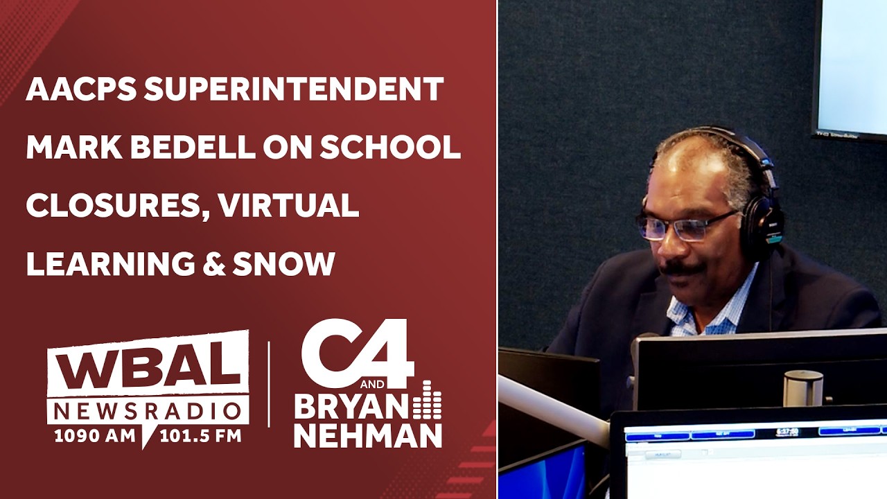 AACPS Superintendent Mark Bedell on School Closures, Virtual Learning & Snow Cleanup