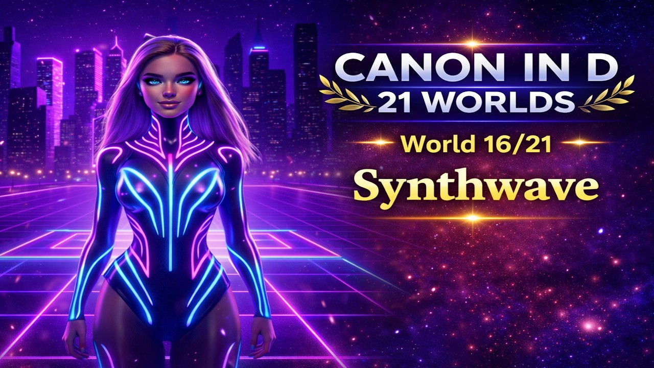 Canon in D: Synthwave (World 16/21) | 21 Worlds