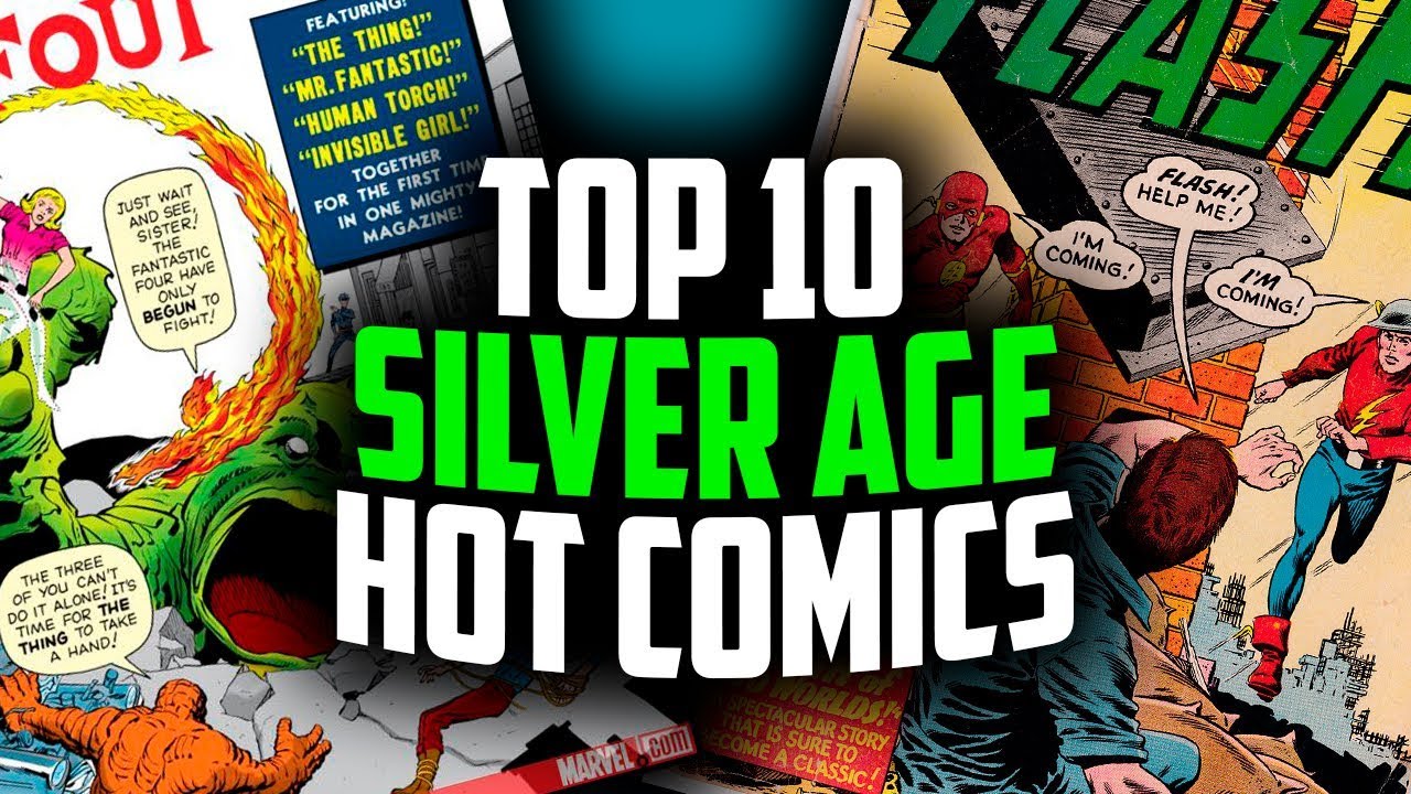 Top 10 ALL TIME SILVER AGE Comic Books - Overstreet 48th Edition 2018