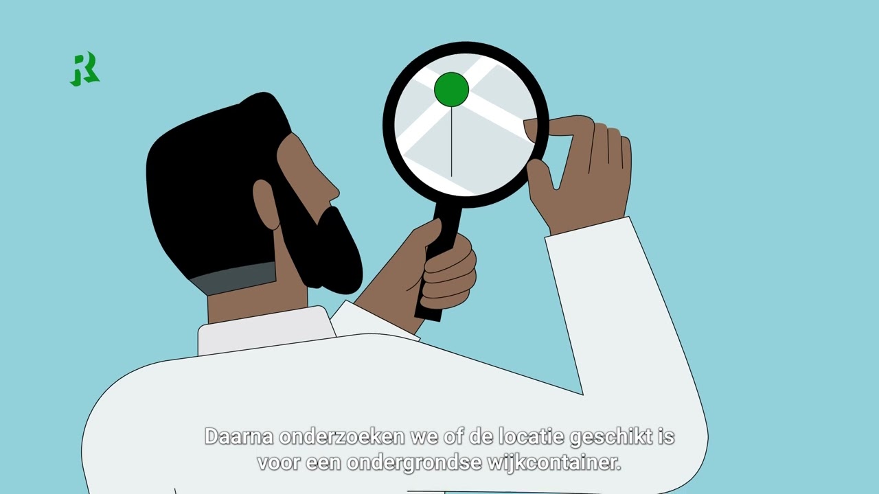 Plaatsen ondergrondse wijkcontainers voor afval in Rotterdam
