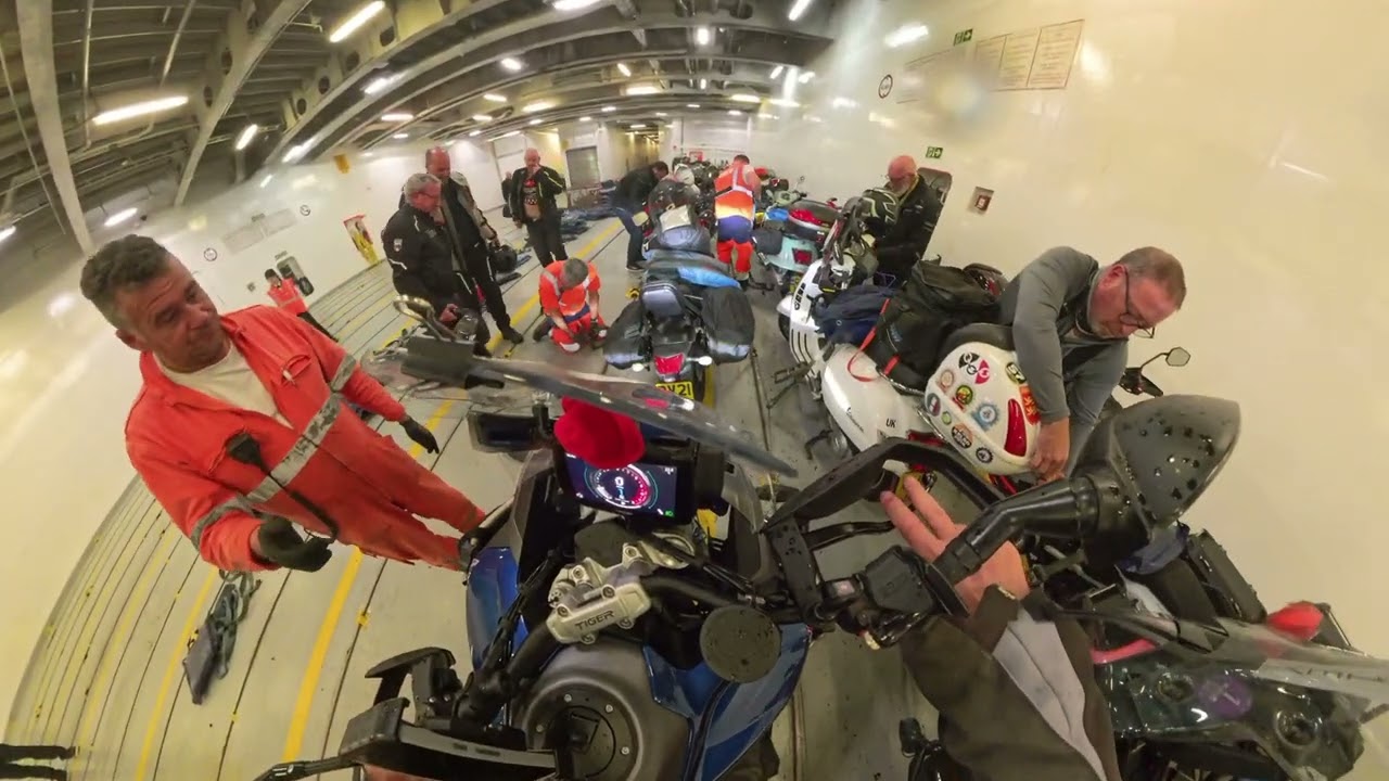 Brittany Ferries – Santander to Plymouth on a Motorcycle.