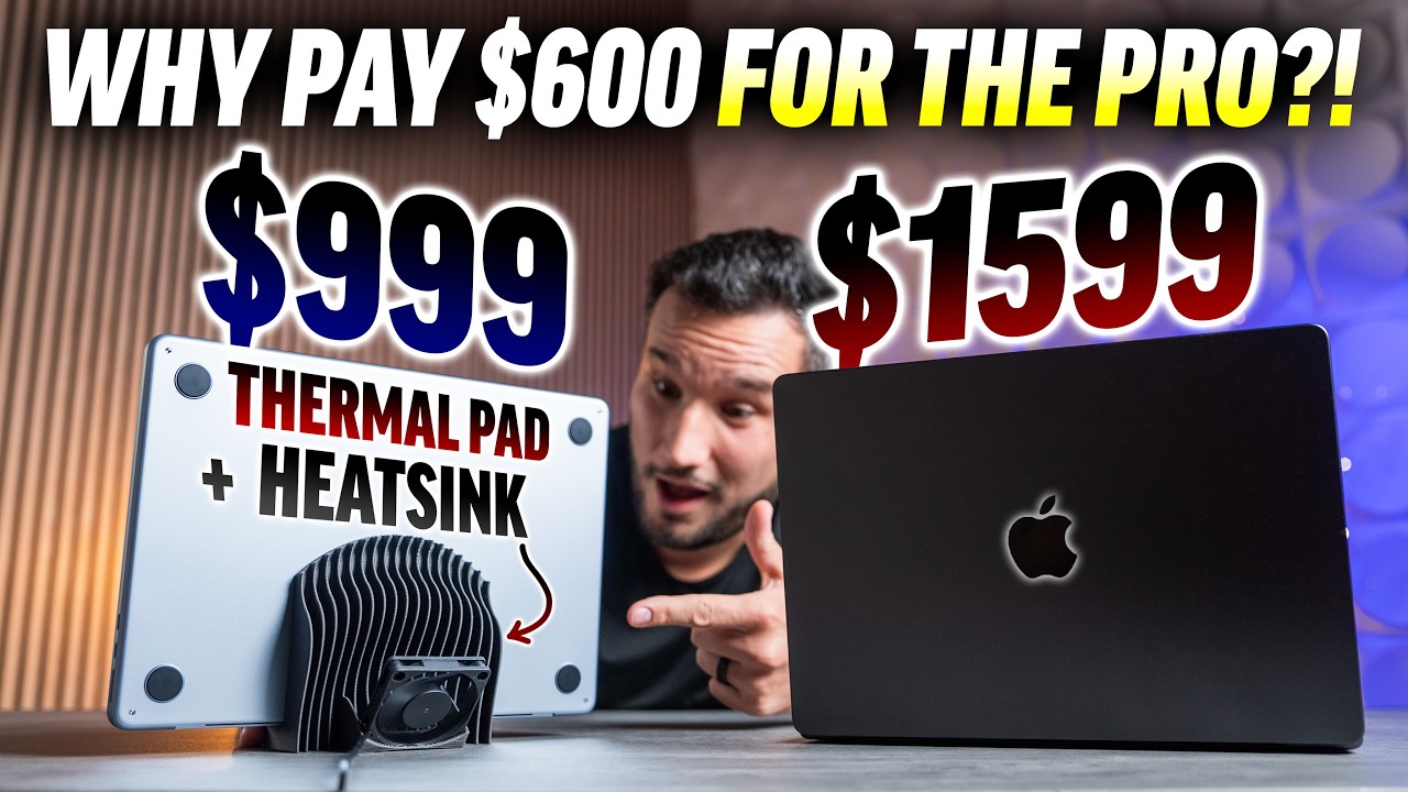 Modded M4 MacBook Air vs M4 MacBook Pro -This is INSANE!