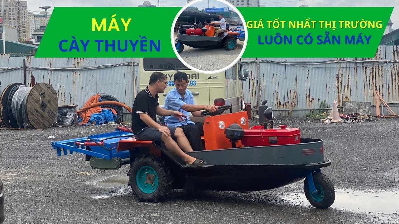 Địa chỉ bán máy cày thuyền uy tín nhất hiện nay