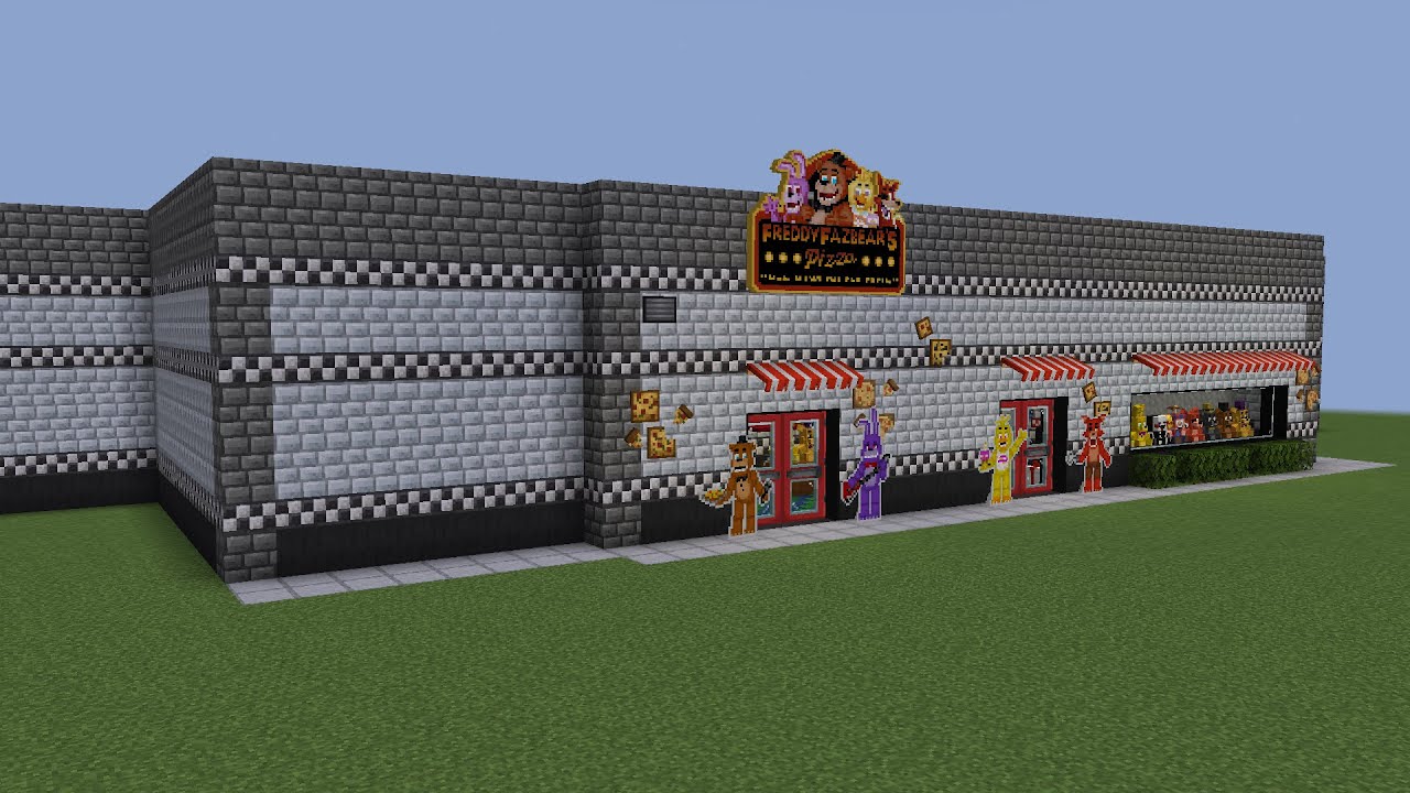 I recreated FNAF 1 in Minecraft! EPIC Custom Map