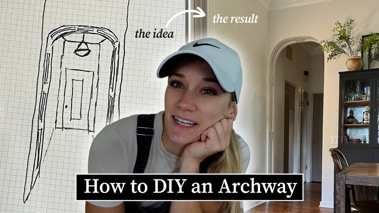 DIY SOFT ARCH (with inner moulding details) | Step-by-Step Tutorial