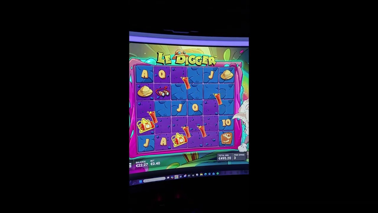 EPIC HIDDEN BONUS 3000X WIN! LE DIGGER SLOT!