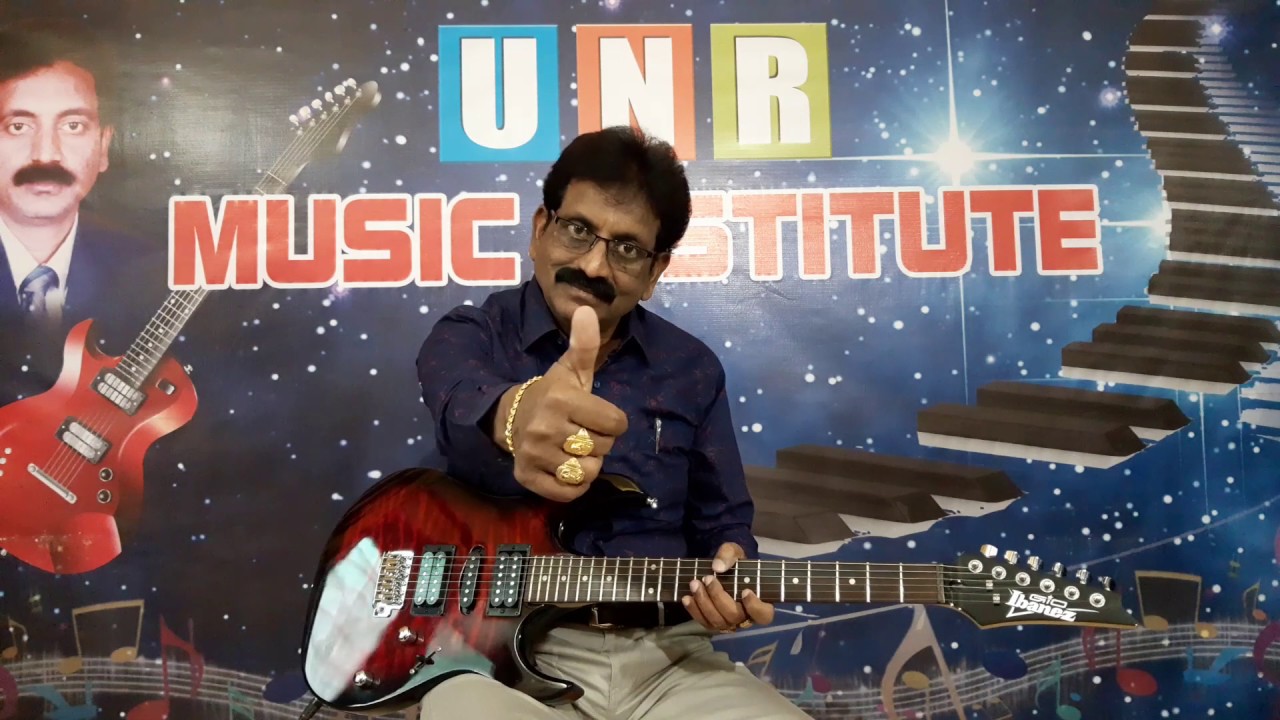 Yeh Sama, Sama Hai Ye Pyar Ka guitar cover Jab Jab Phool Khile by U N RAO UNR MUSIC INSTITUTE