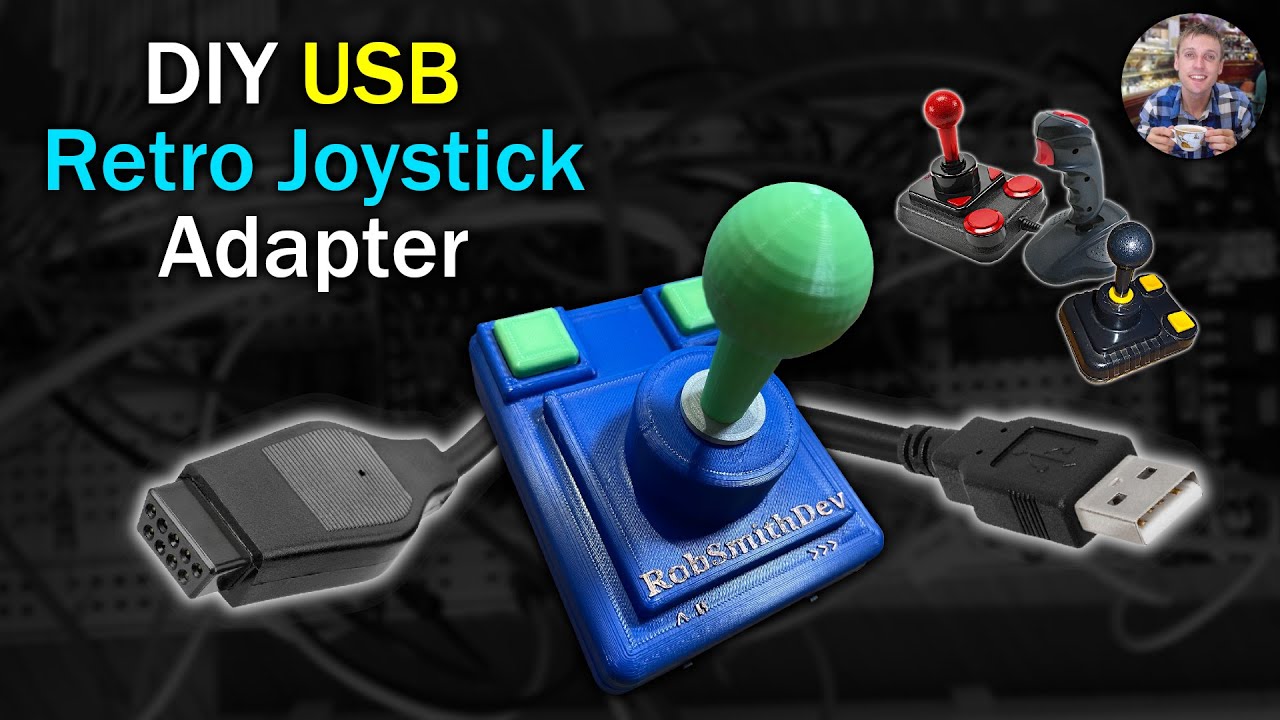 Build a USB Adapter for Retro Joystick and use it on your PC, MiSTer or Amiga A500 Mini