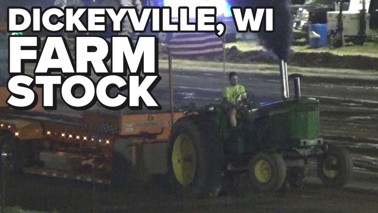 11,500LB FARM STOCK TRACTORS PULLING IN DICKEYVILLE, WIL 2019