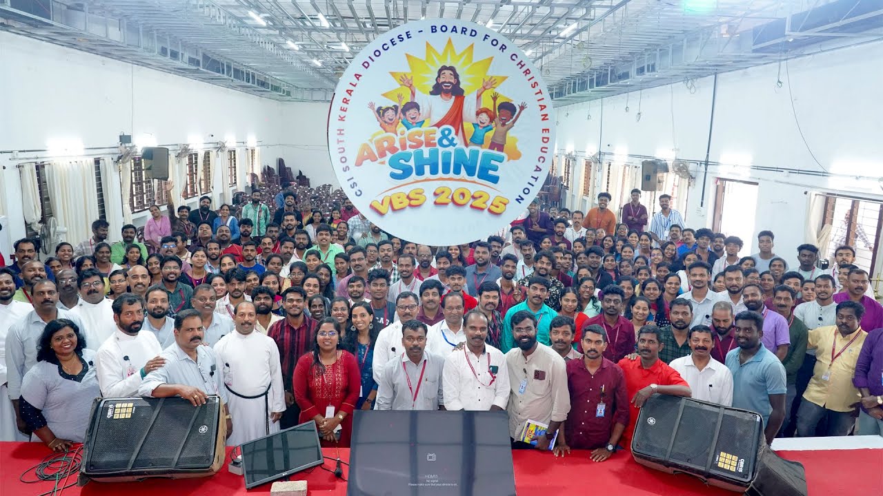 ARISE & SHINE | South Kerala Diocese Board For Christian Education VBS Training first batch 2025