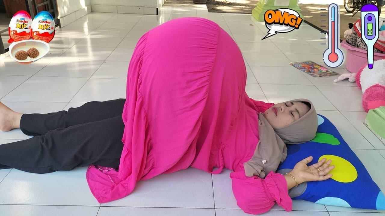 Drama Lucu 💢😱 Ibu Hamil Tidur Perutnya Membesar Sendiri