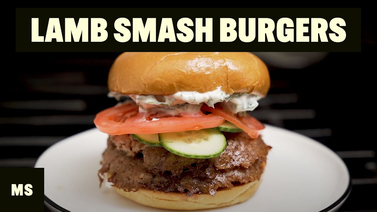 You Can Smash Lambs Too! Lamb Smash Burger Recipe