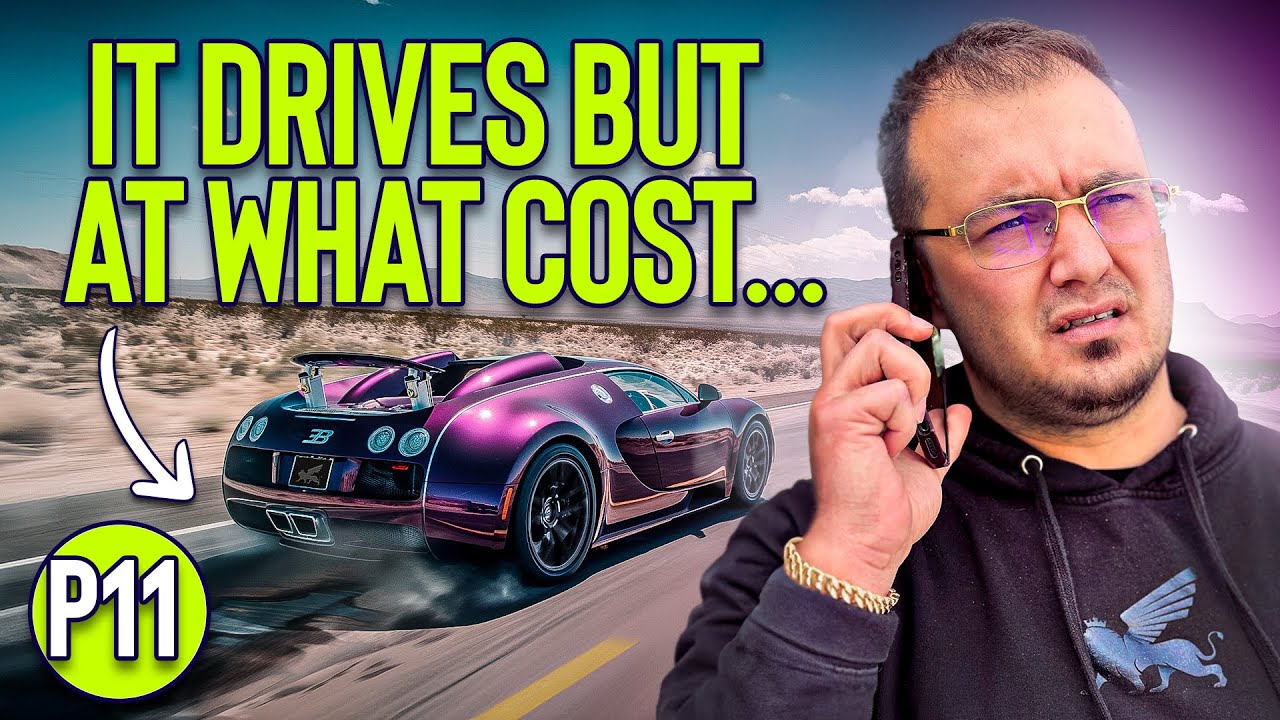 Восстановление затопленного Bugatti Veyron | ЧАСТЬ 11