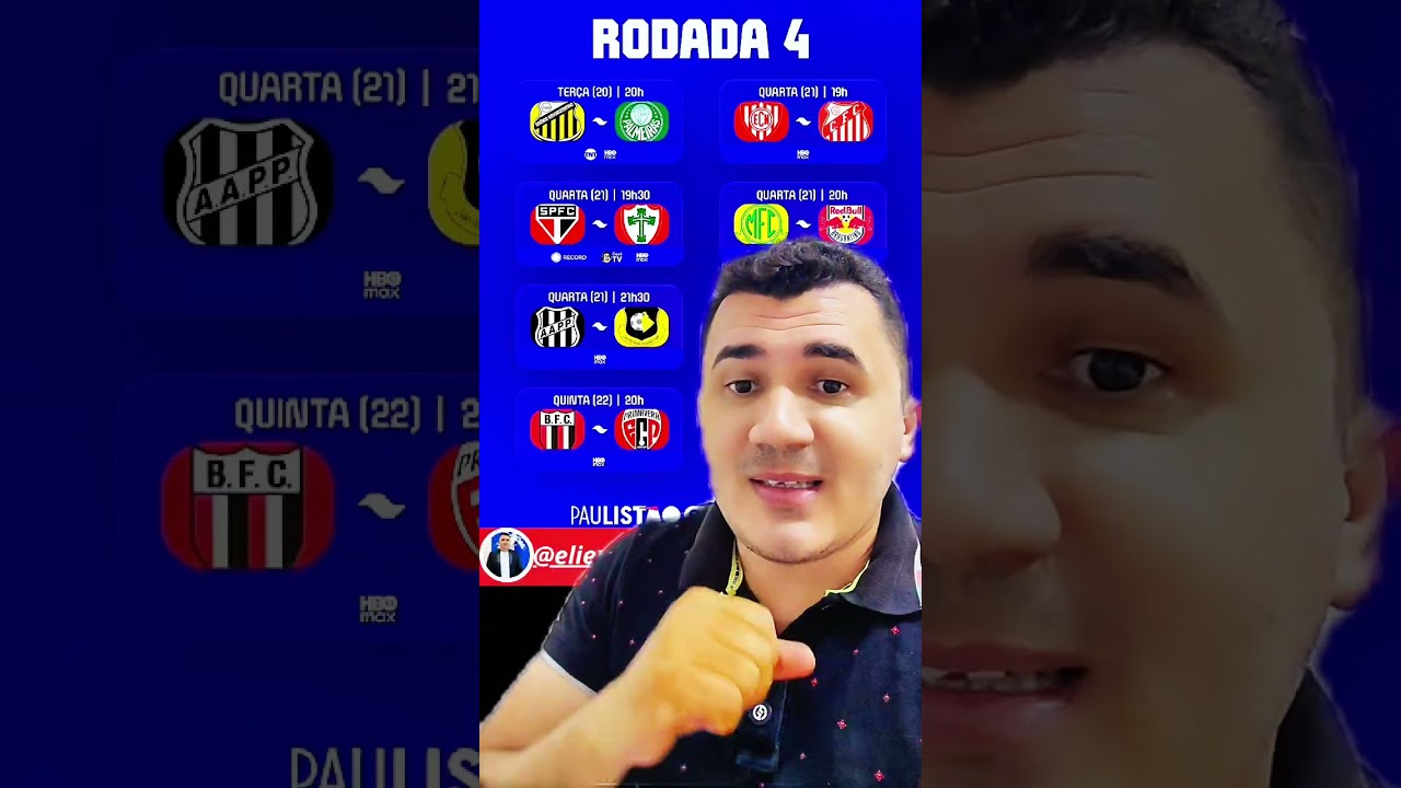 Atenção para o paulistão 