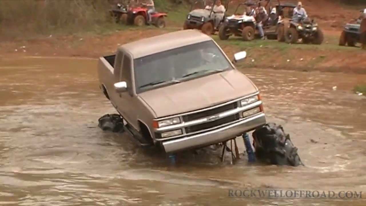 CRAZY DRIVER TAKES ON SHILOH RIDGE DEEPEST POND!!!