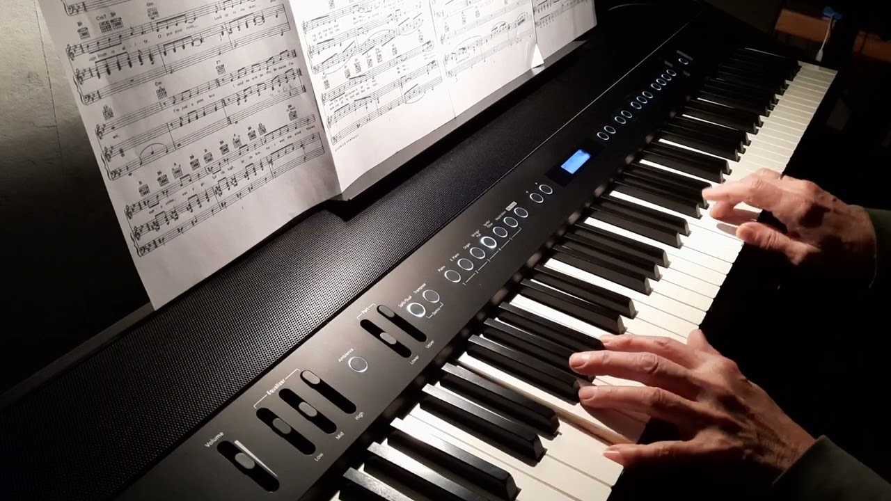 Test Roland FP-90X Piano u  Streicher mit Sustain Pedal