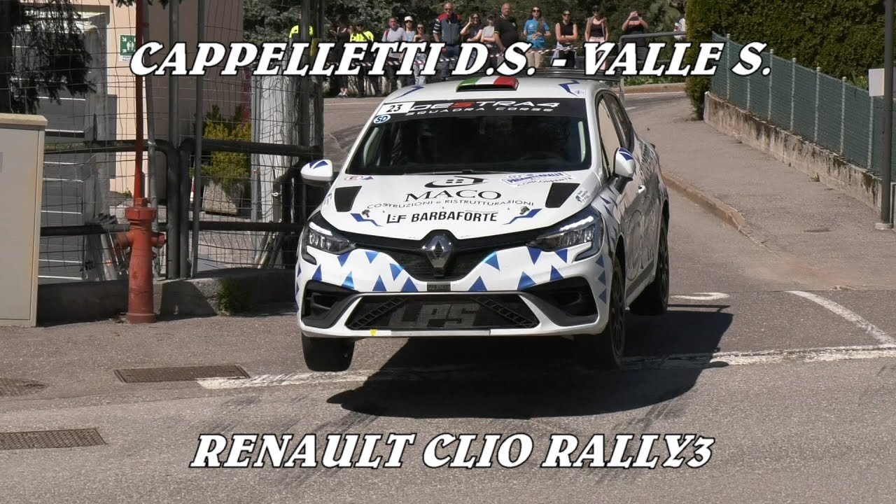 RALLY PAGANELLA 2024 | CAPPELLETTI DAVIDE S. - VALLE STEFANIA | RENAULT CLIO RALLY3 | VIDEOCLIP |