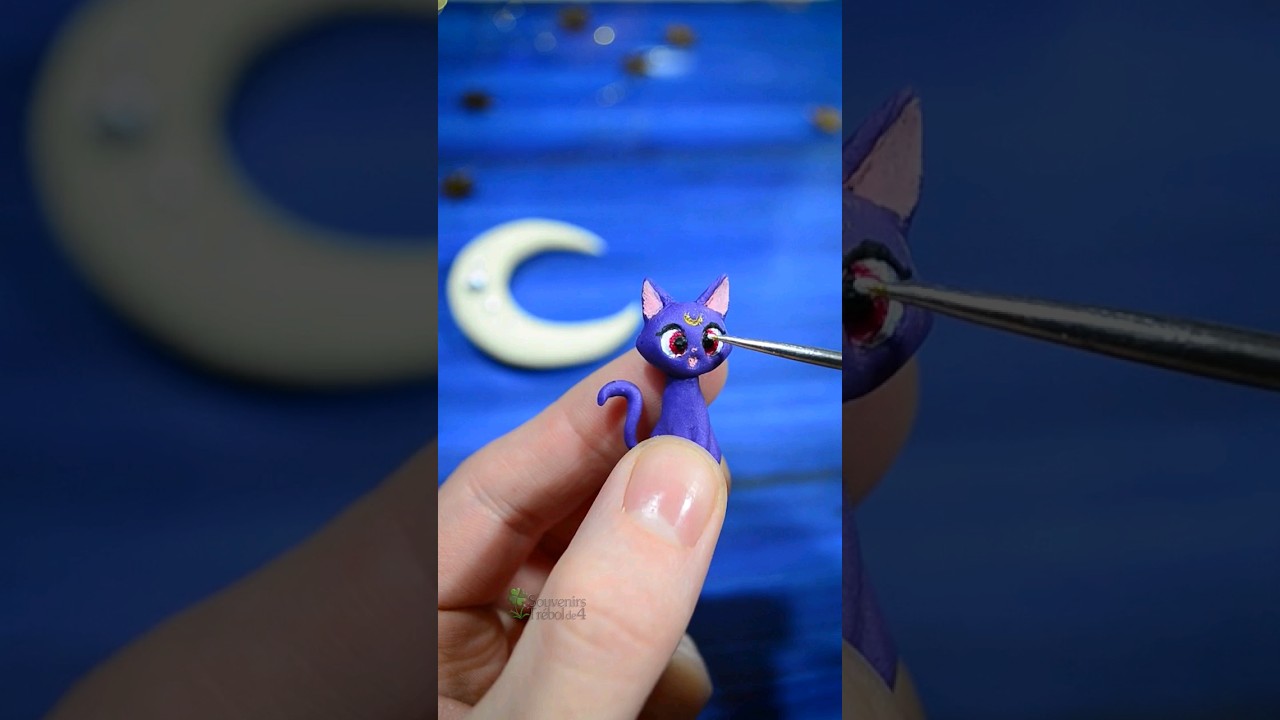 Luna🌙 #sailormoon  #polymerclay