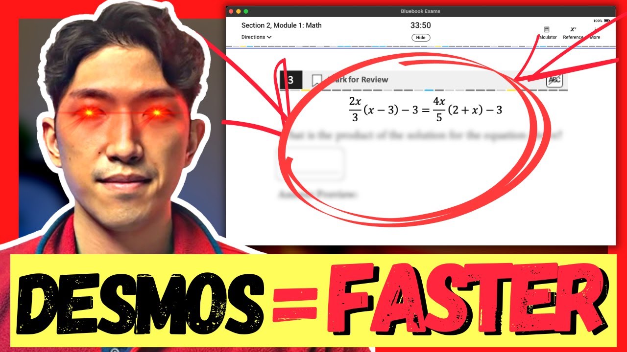 [Декабрьский SAT Math] Необходимо знать шаблоны вопросов DESMOS №1