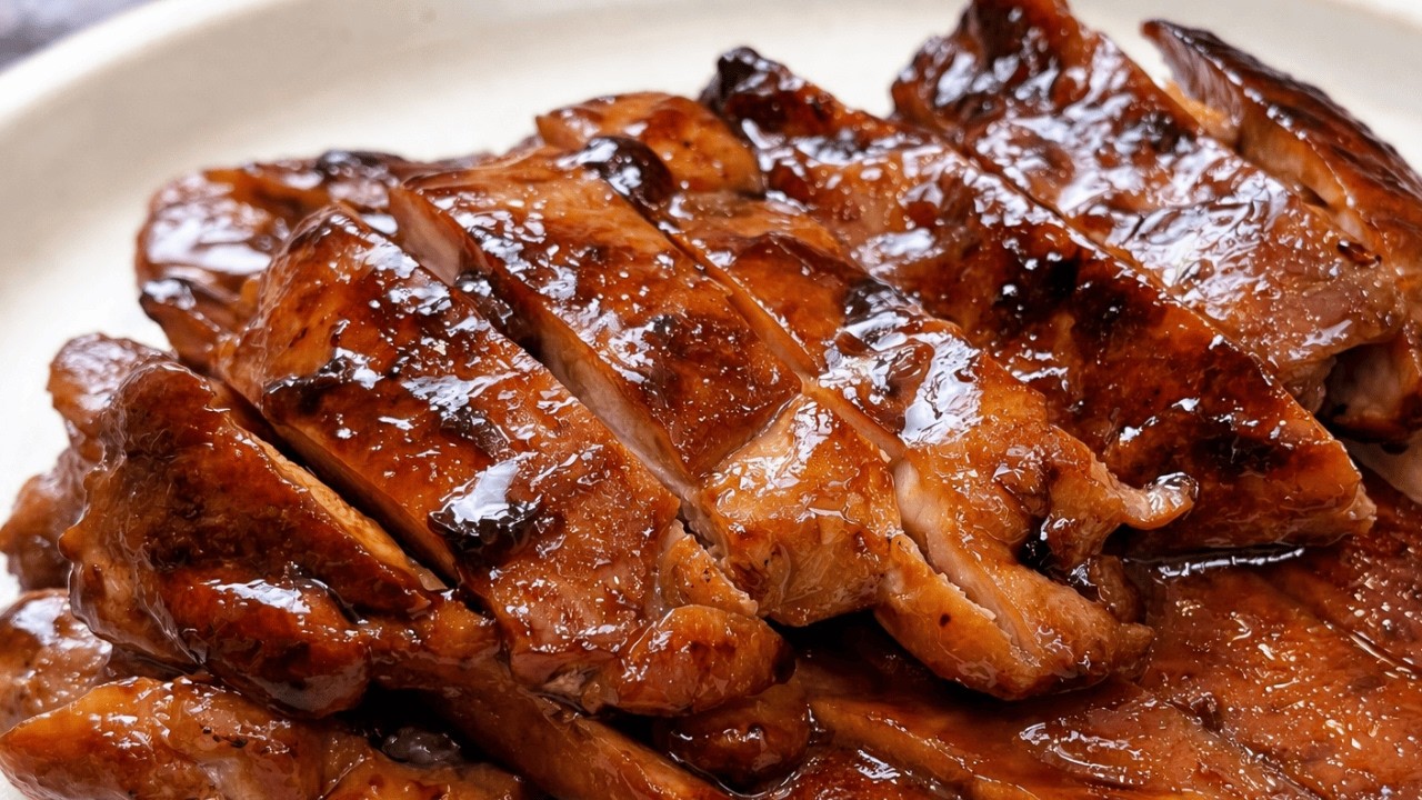 Das beste Teriyaki Hähnchen! 😍 Saftig, glänzend & besser als im Restaurant! 🍗🥢
