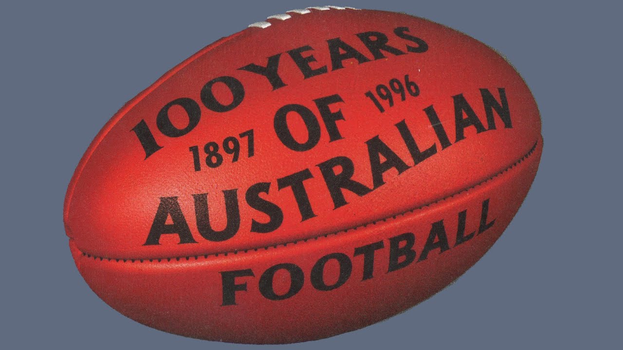 100 Years of Australian Football (1996 - VHS) VFL/AFL Centenary Documentary