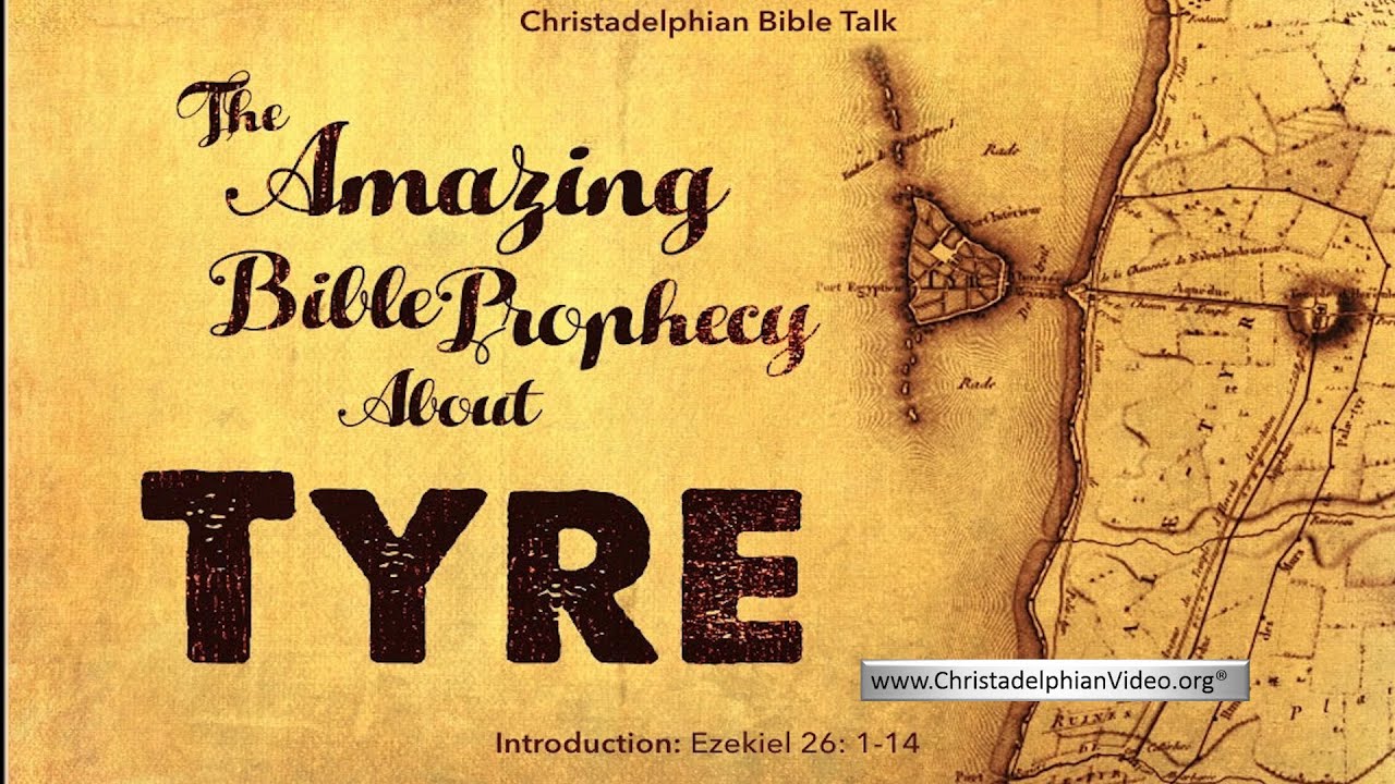 The Amazing Bible Prophecy About Ancient TYRE! Ezekiel 26:1-14