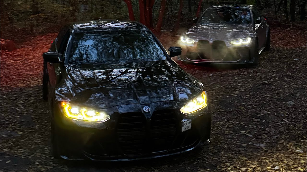 ВЕЧЕРНИЕ ПОКАТУШКИ НА ДВУХ BMW M3 G80