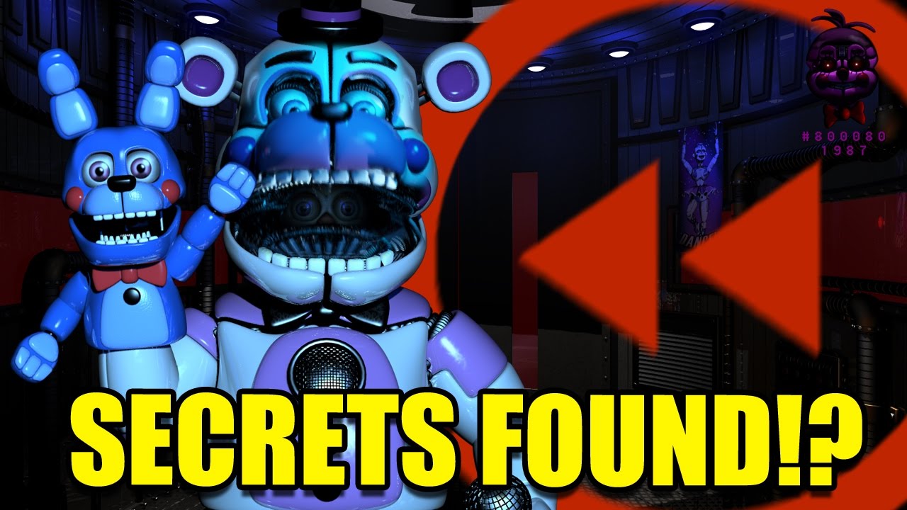 FNaF: Sister Location | All Funtime Freddy's Voice Lines Backwards! SECRETS FOUND!?!