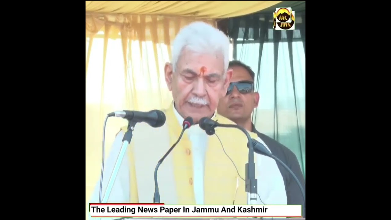 LG Manoj Sinha Opens Exhibition On New Criminal Laws To Spread Awareness In J&K.