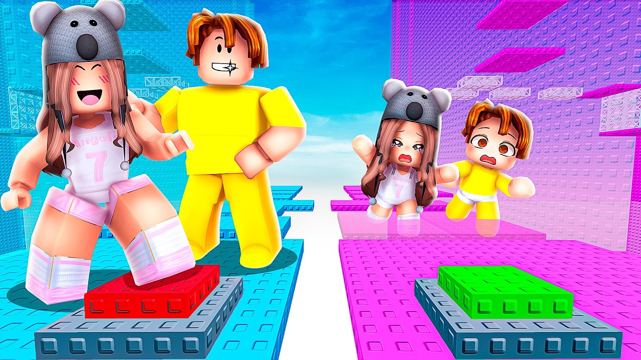 KIDS vs ADULTS in Roblox Tower!