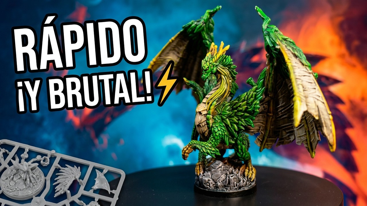 🎨 TODO DRAGON ECLIPSE PINTADO con TÉCNICA ULTRA RÁPIDA ⚡ ¡Y queda brutal!