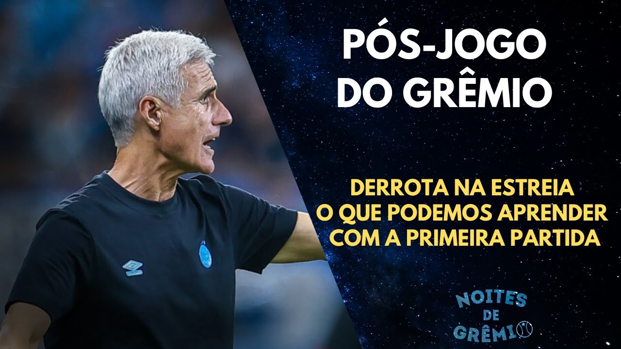 PÓS JOGO FLUMINENSE 2X1 GRÊMIO | DERROTA NA ESTREIA | NOITES DE GRÊMIO #03 - 28/01
