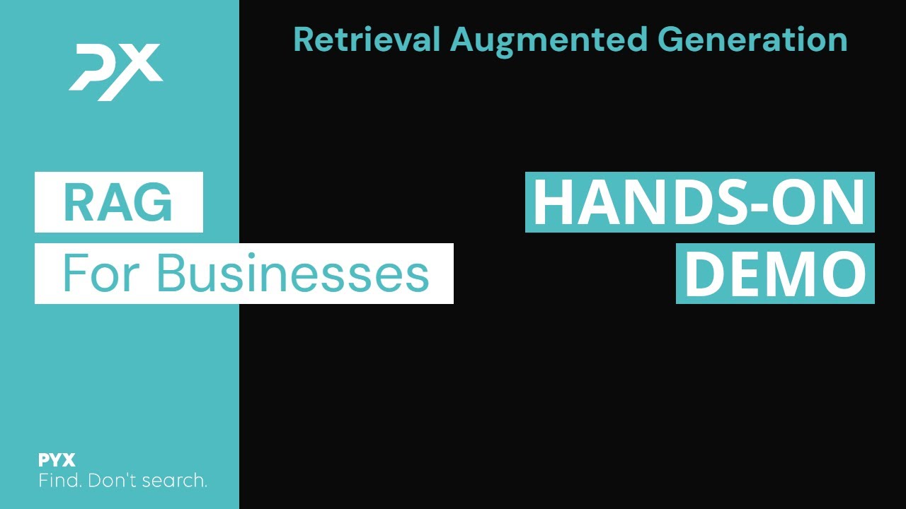 AI-Powered Data Search - Pyx AI in Action: 5-Minute Hands-On Demo - RAG for Businesses [English]