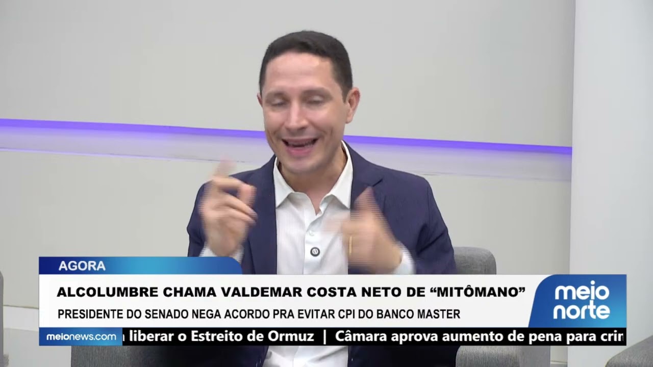Alcolumbre chama Valdemar Costa Neto de 