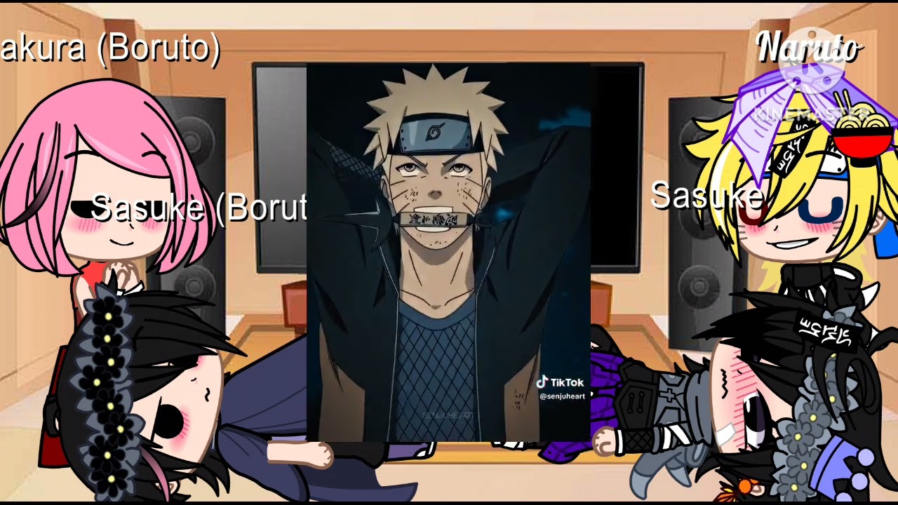 SasuSaku react a NaruSasu// 🍥X 🏓- 🌸🖤