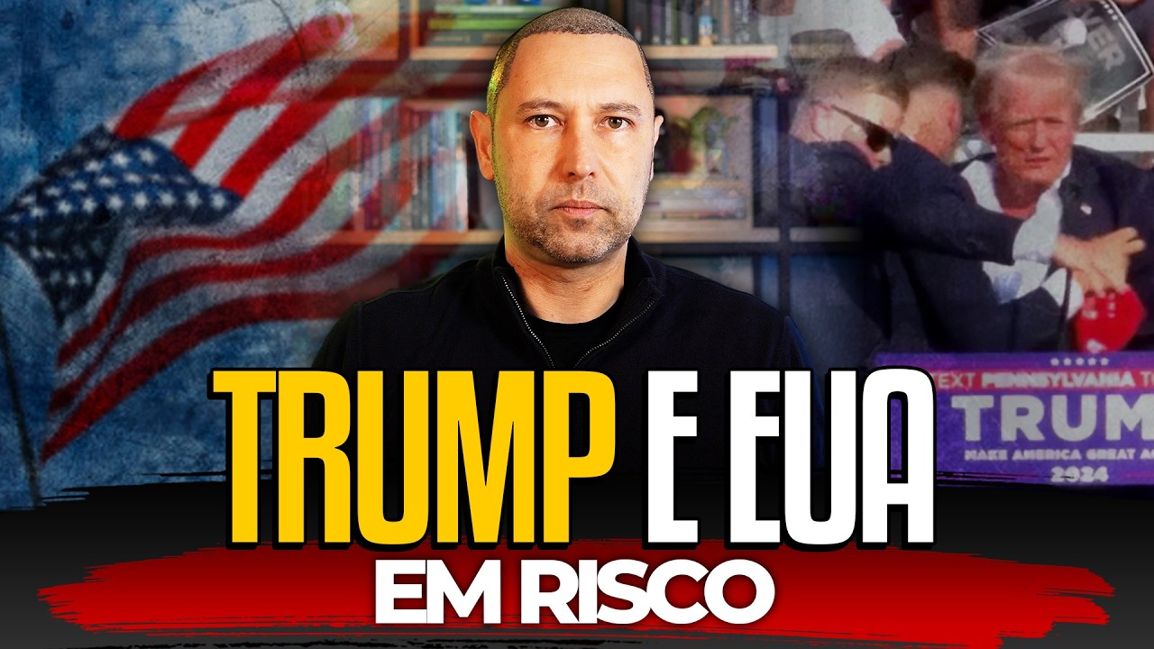 ESTADOS UNIDOS EM RISCO: Atentado contra TRUMP afeta a ECONOMIA e os INVESTIMENTOS?