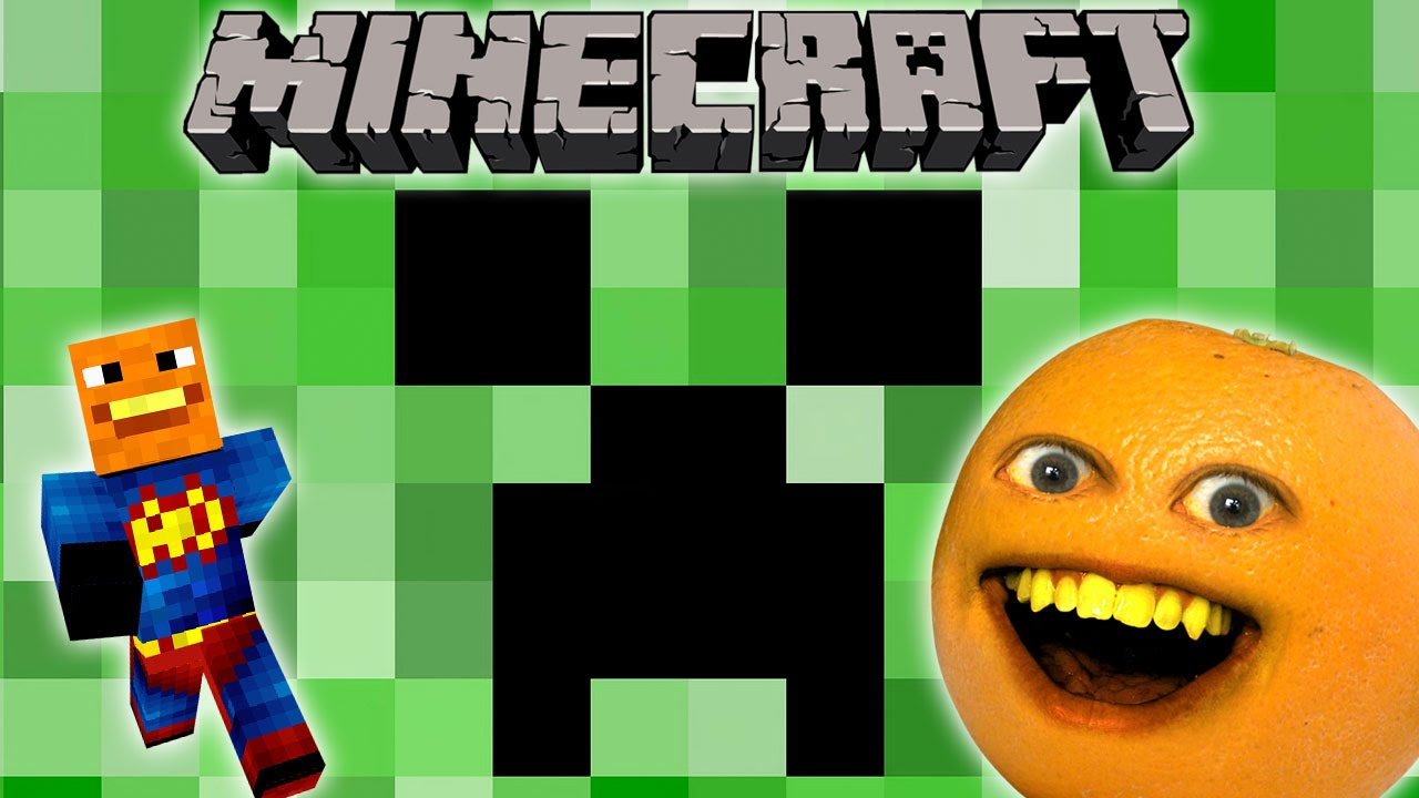Annoying Orange - Why Creepers Gotta Be So Cute? (A Minecraft Rude by Magic Parody Song)