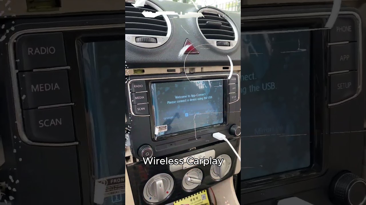 Upgrading My VW Jetta with SCUMAXCON RCD360 PRO3S &ndash; Wireless CarPlay & Android Auto OEM