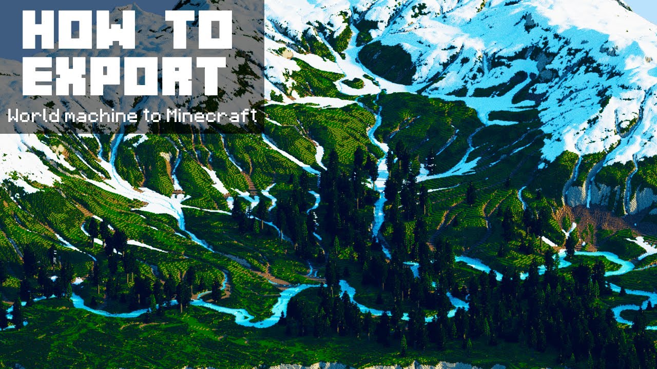 World Machine Tutorial: Export Maps to Minecraft