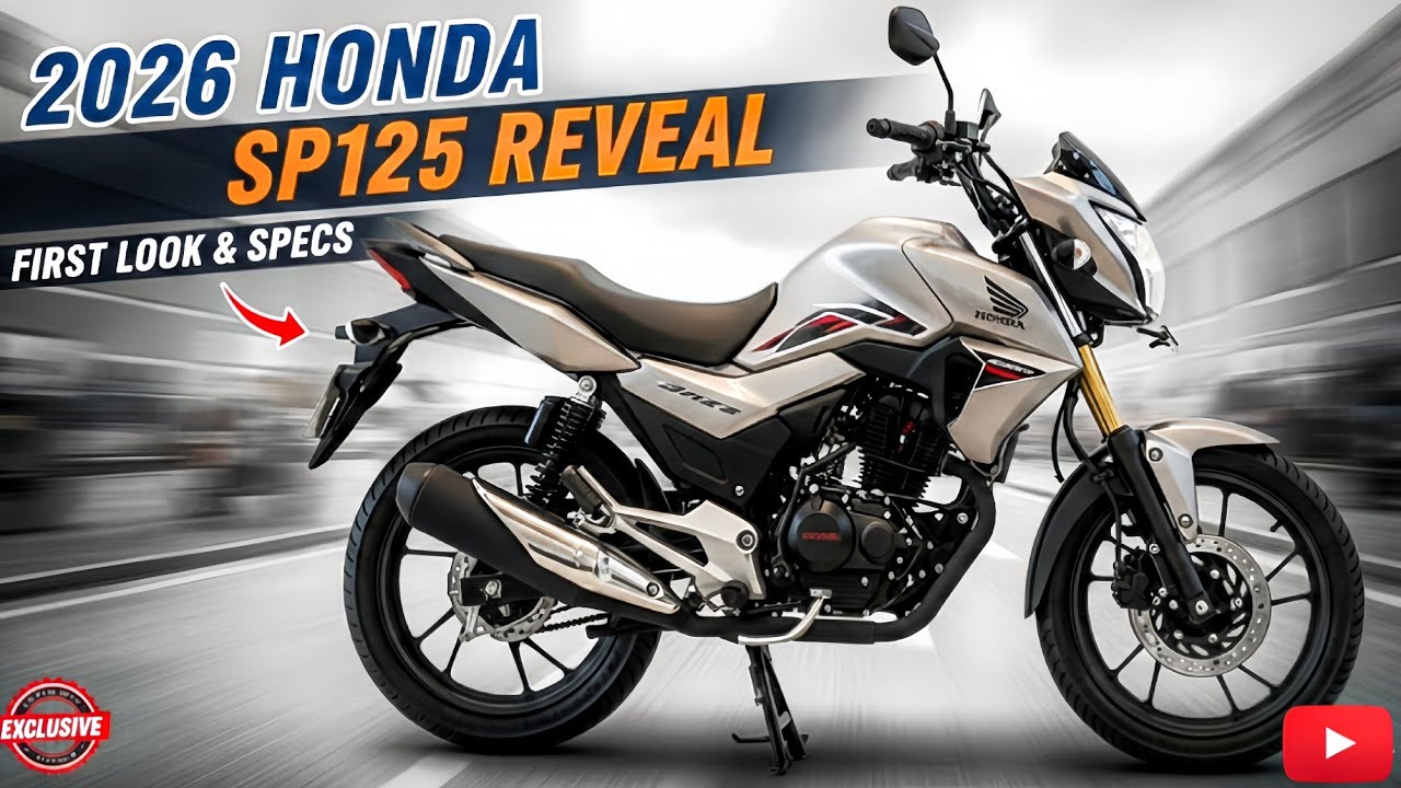 Новая модель Honda SP 125 2026 года 🔥 Что изменилось в этом году? | BikeBuzz Pro